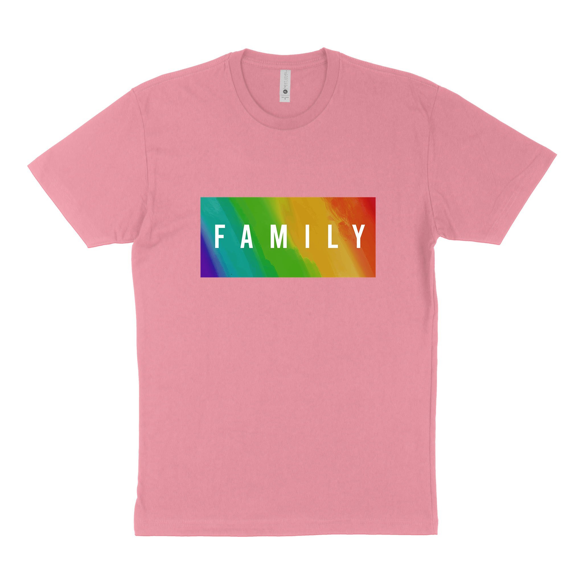 LGBT Unisex’s Graphic Tees, LGBT Fashion Designs, Graphic Unisex T-Shirt, Husband Wife Personalized Gifts, Family Next Level 3600 Unisex T-Shirt