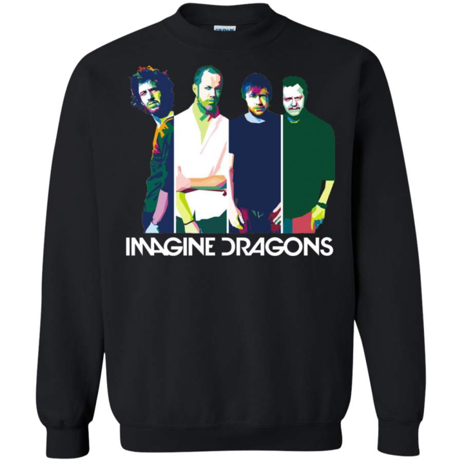 AGR Imagine Dragons Crewneck Pullover Sweatshirt