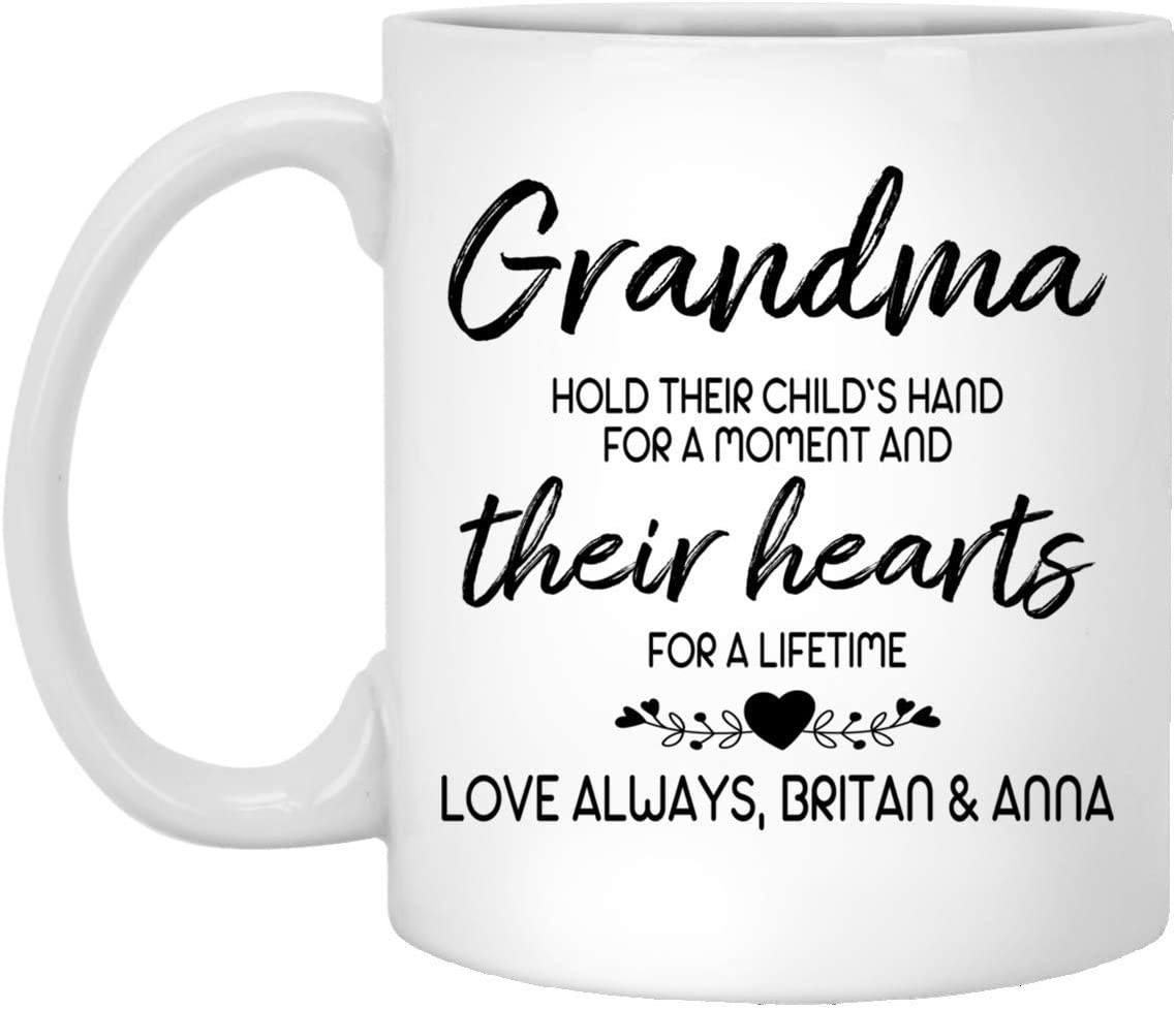 Personalized Grandma Coffee Mug – Coffee Mug For Grandma – Coffee Mug For Mothers – Family Coffee Mug – Mother’S Day Gi 11Oz