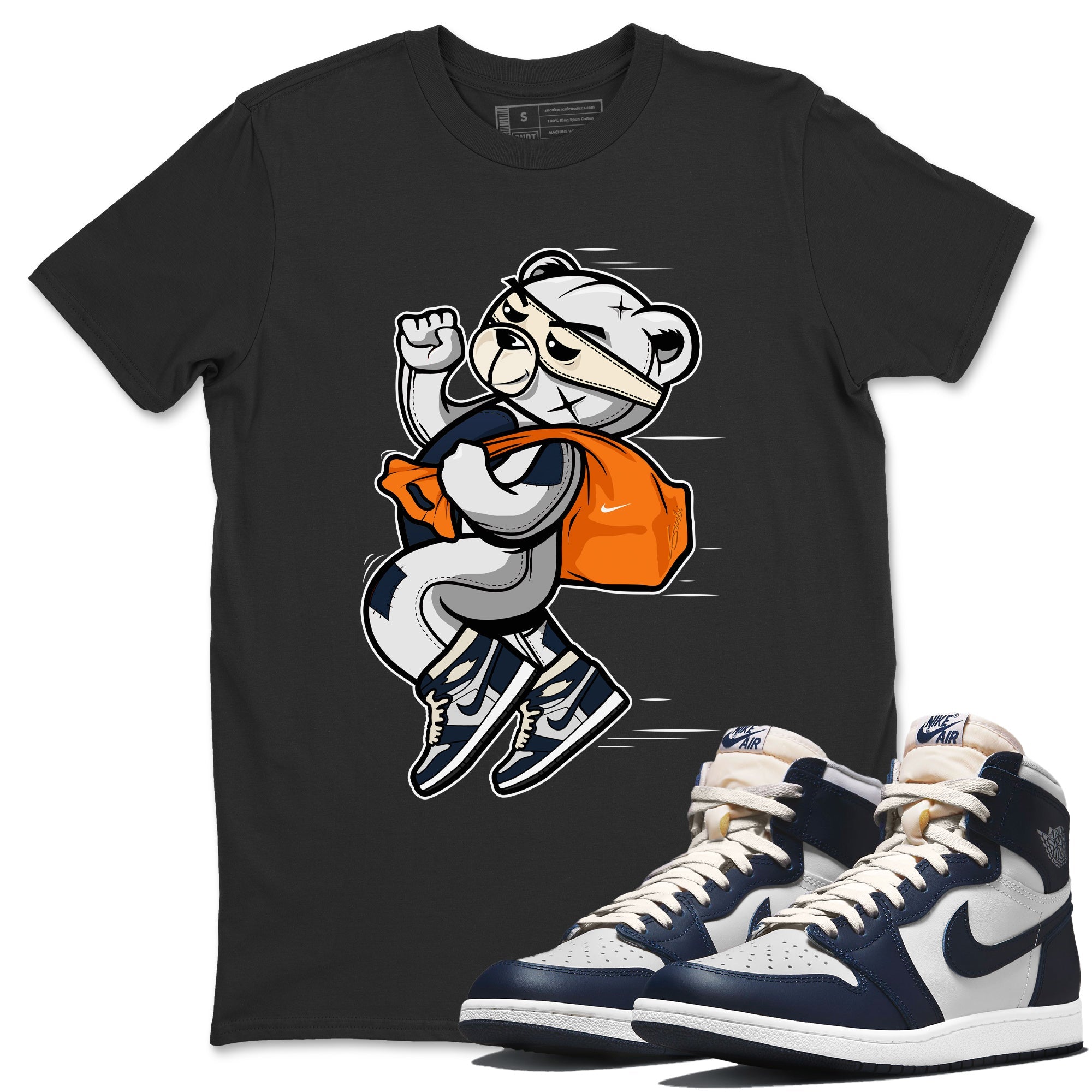 Thief Bear T-Shirt – Air Jordan 1 ’85 Georgetown