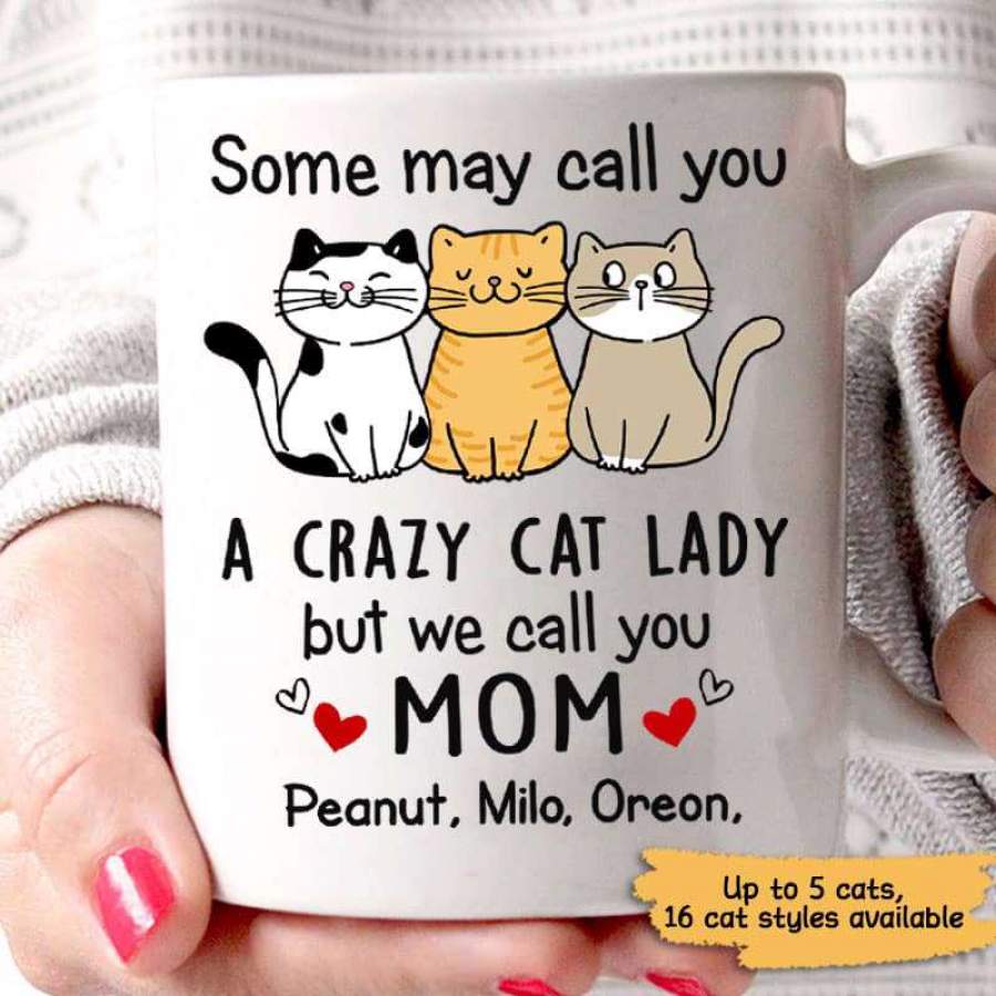 We Call You Mom Cats Personalized AOP Mug