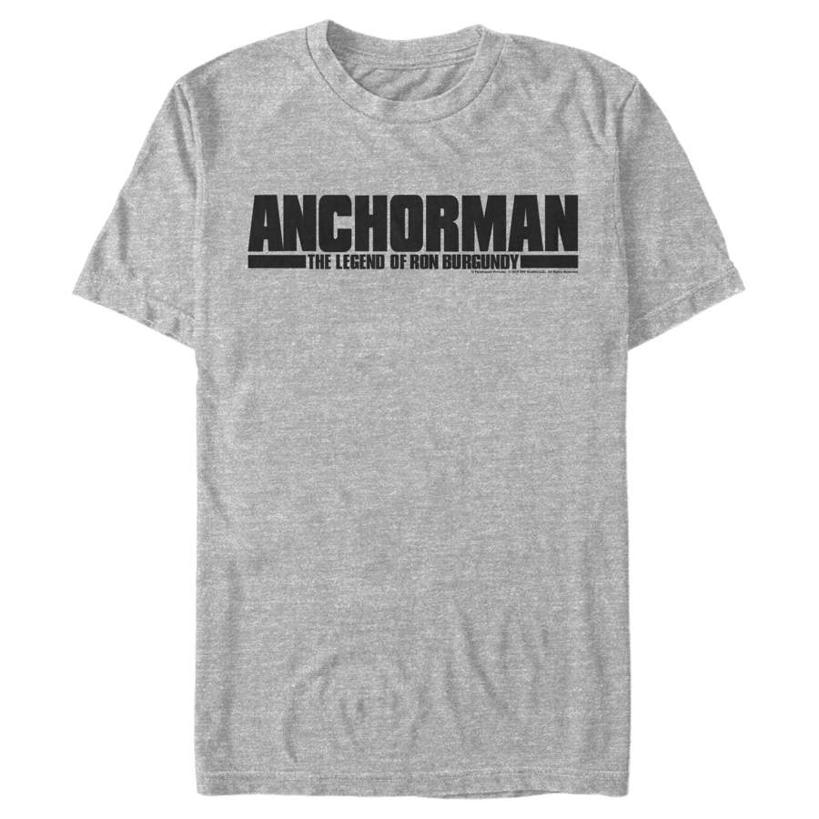 Anchorman Men’s Classic Logo  T Shirt