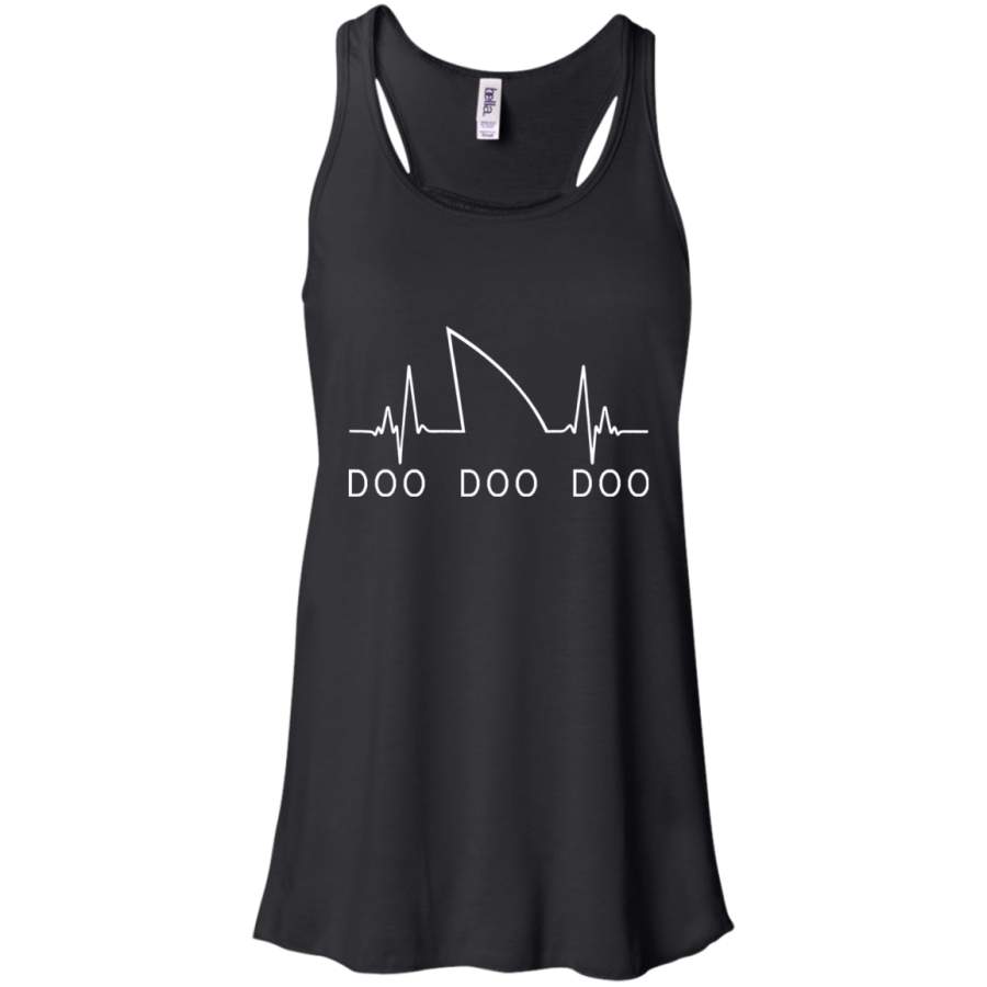 Shark Heartbeat for Shark Lovers – Shark doo doo doo Tank top – TeeEver