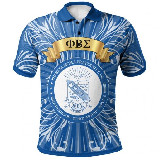 Phi Beta Sigma Polo Shirt – Fraternity Vintage Style Polo Shirt