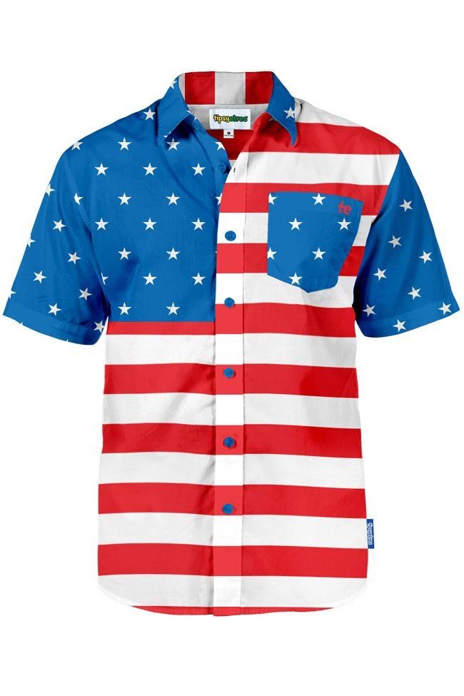 American Flag White Amazing Design Hawaii Shirt Ha90069