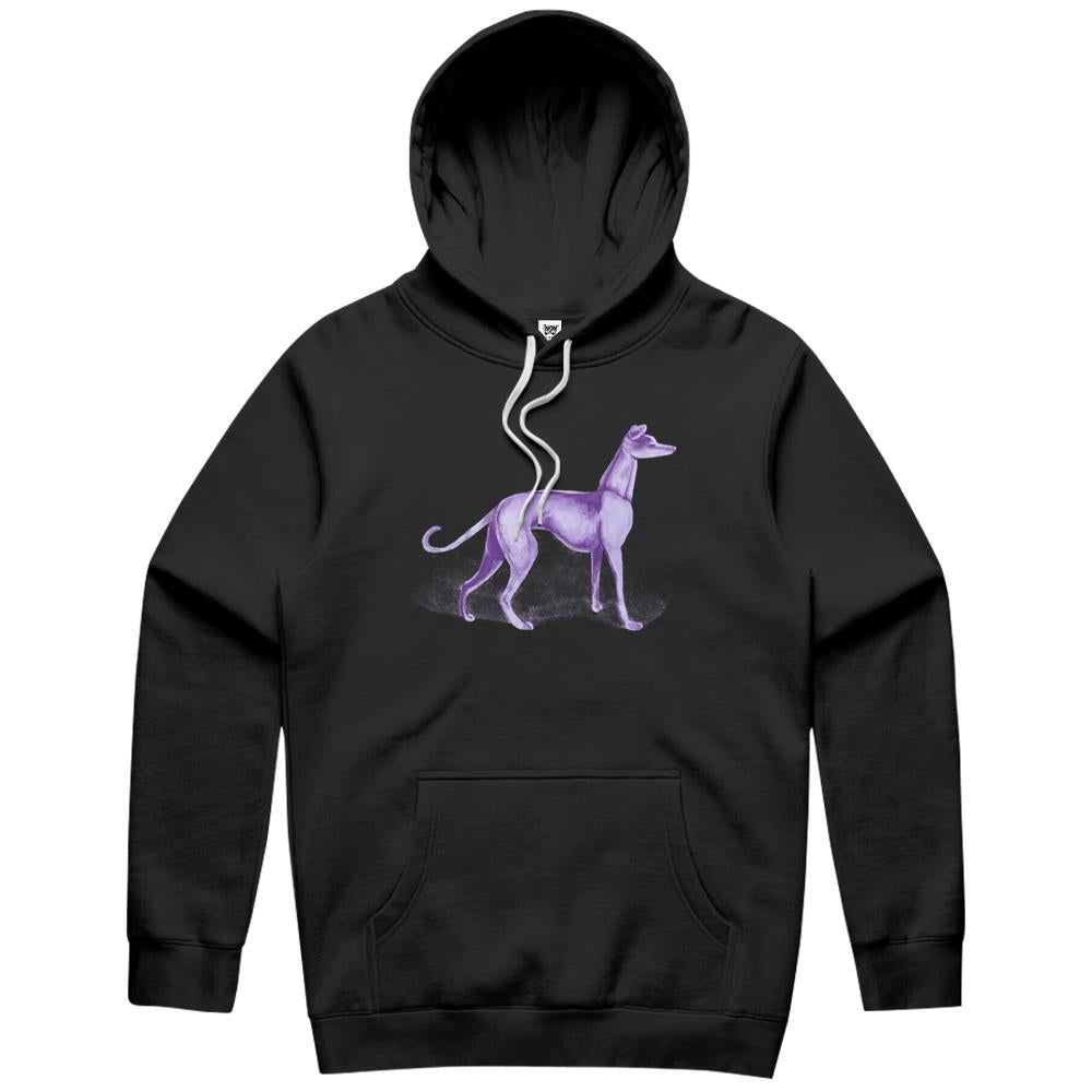 That One Purple Dog Shirt (Wordless) Hoodie