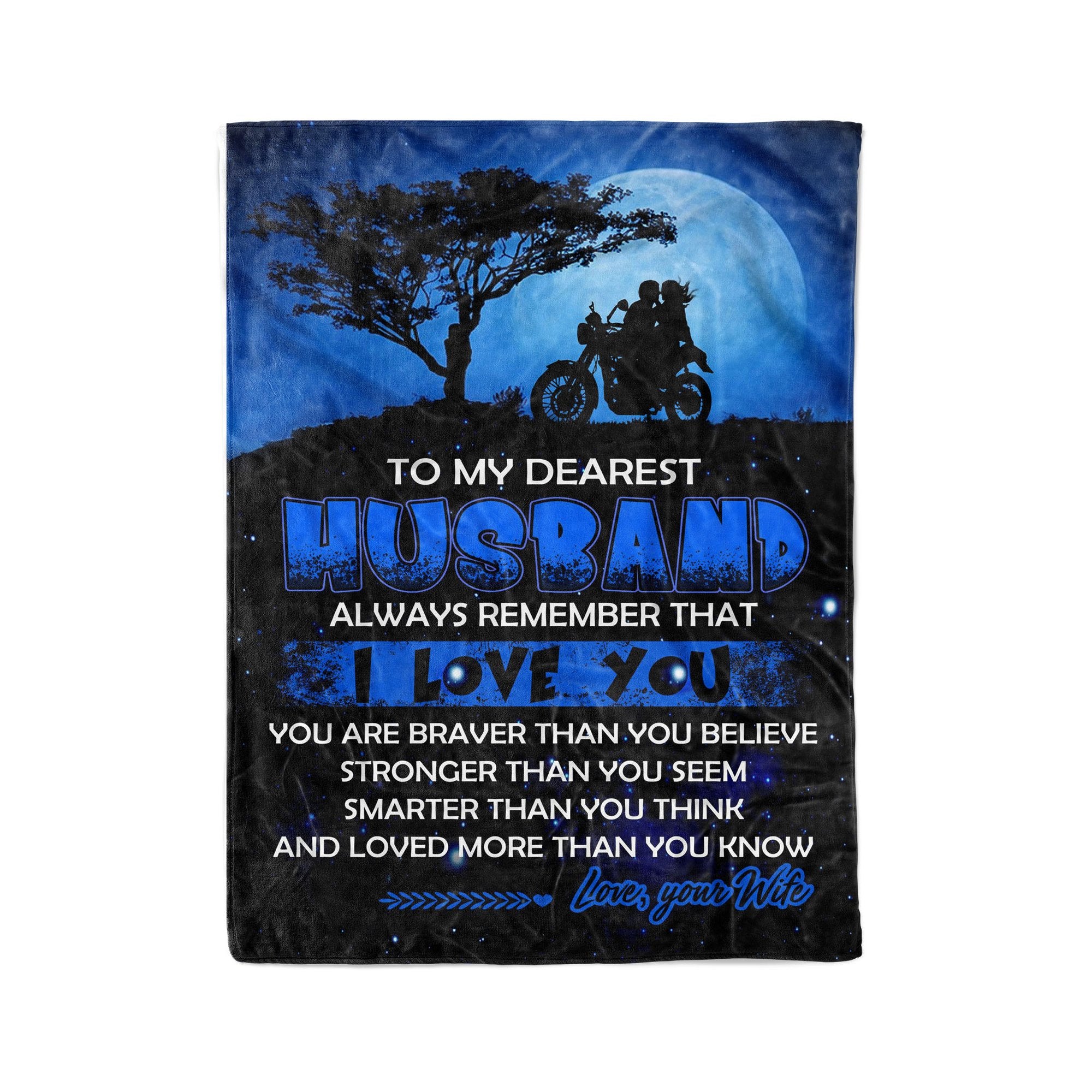 To My Dearest Husband, Always Remember That I Love You,Fleece Blanket,Gift For Husband Home Decor Bedding Couch Sofa Soft And Comfy Cozy