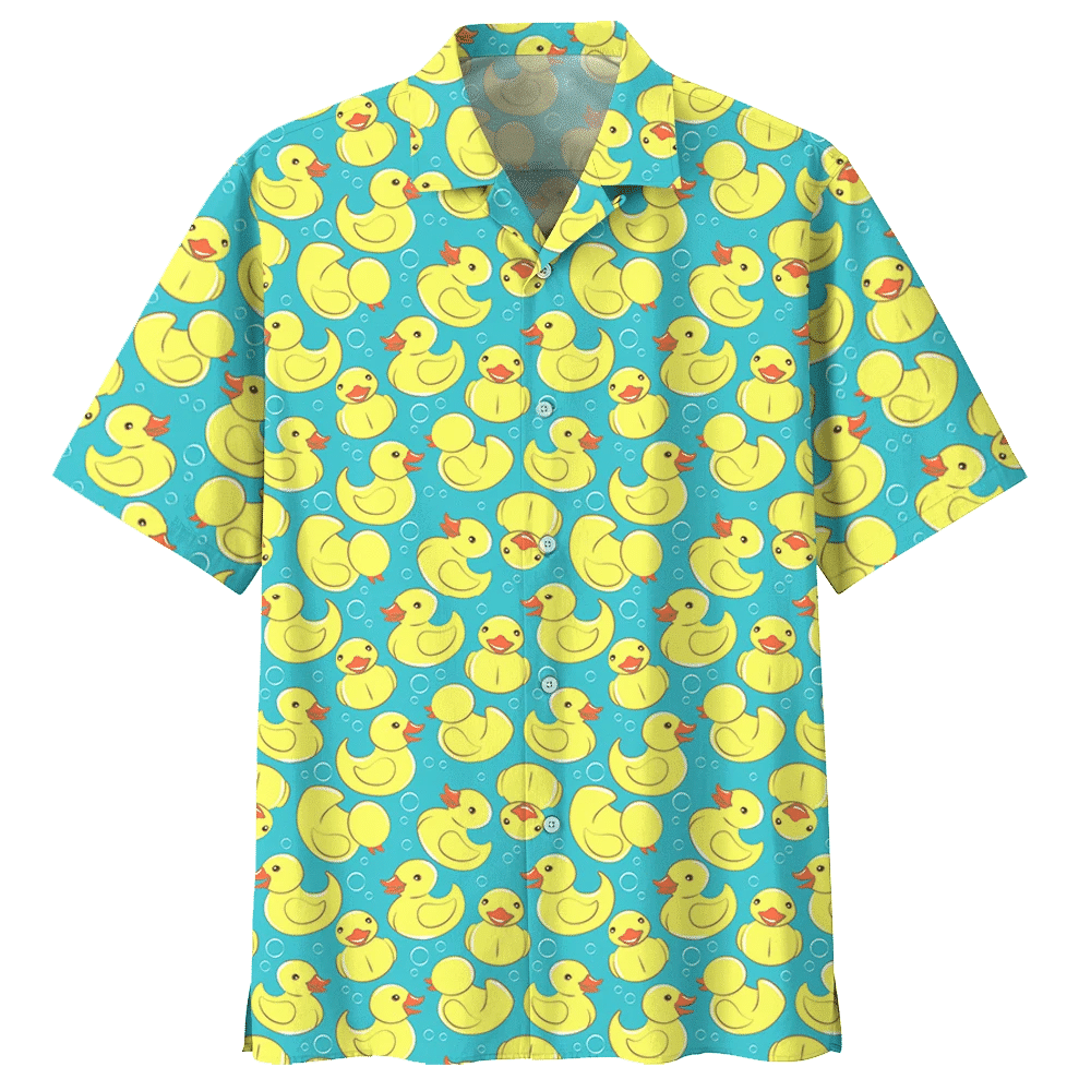 Duck Full Print Hawaii Shirt Ha61831