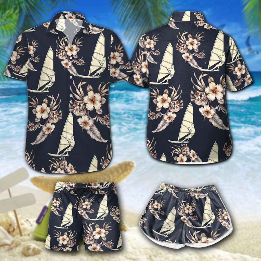 Windsurfing Tropical Hawaii Combo Summer Holiday Ha56029