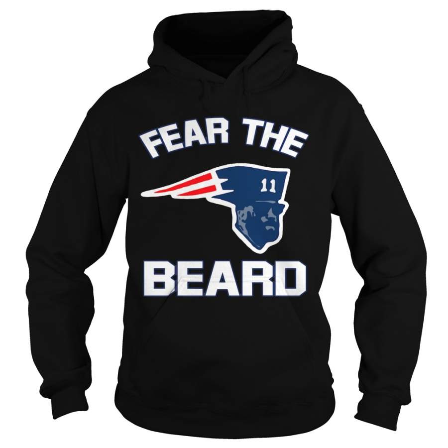 Fear The Beard New England Patriots Hoodie