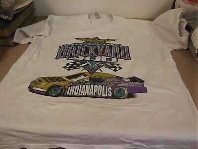 Brickyard 400  Vintage T-shirt Tee 1999 Indianapolis Motor Speedway 4211