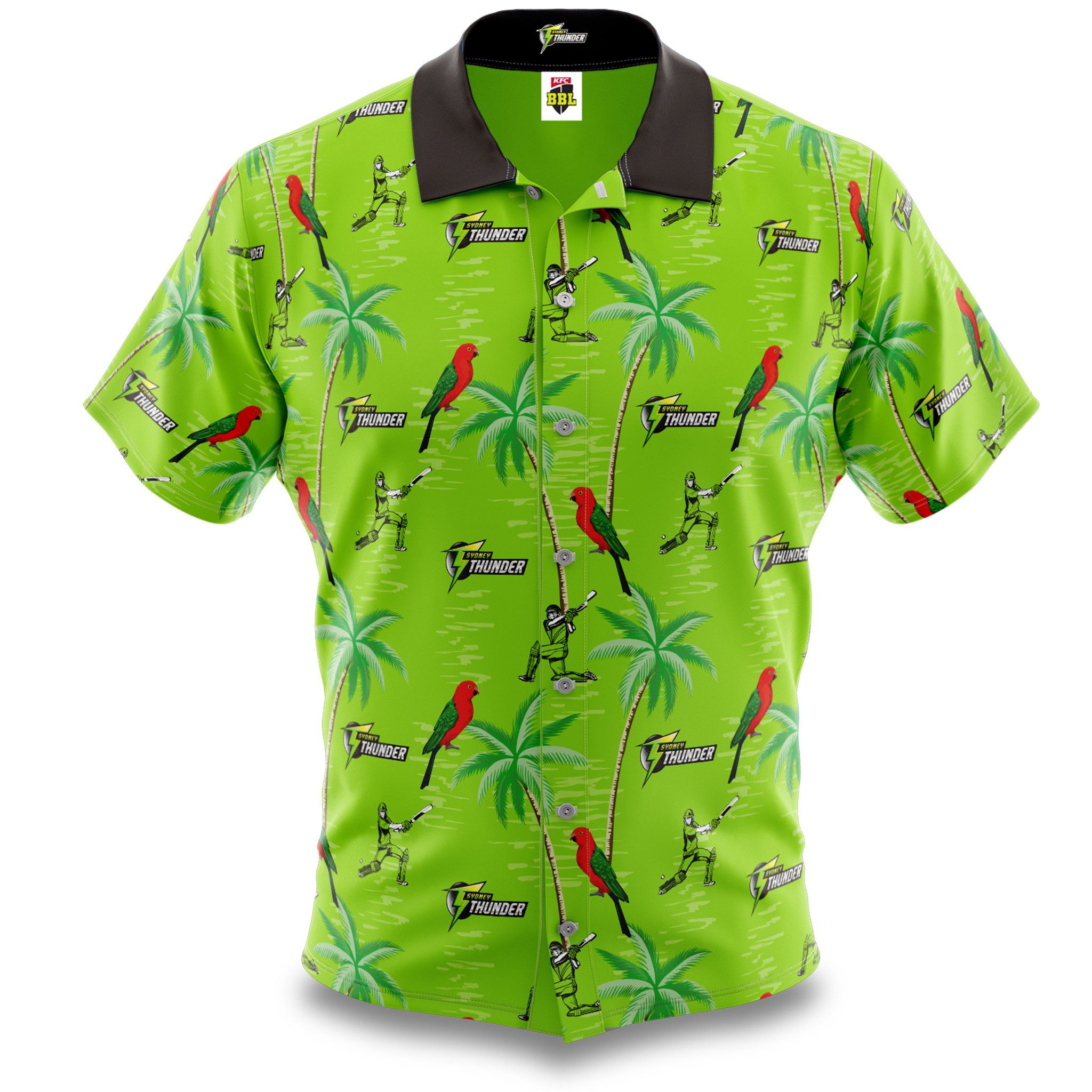 Bbl Sydney Thunder Hawaiian Shirt