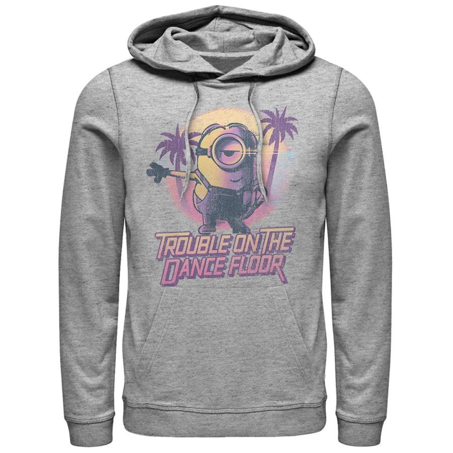 Despicable Me 3 Men’s Minions Dance Floor  Lightweight Hoodie