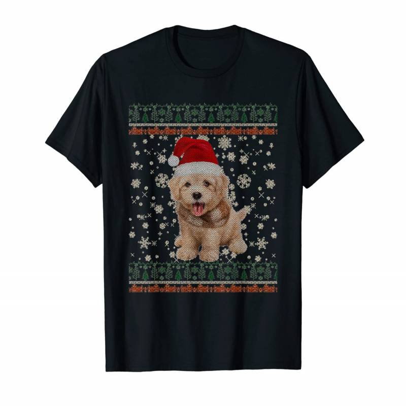 Ugly Christmas Cockapoo Dog Xmas Merry Christmas Gifts T-shirt