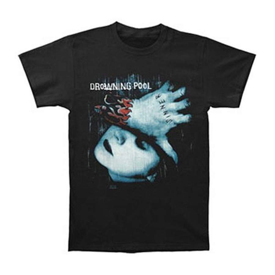 Fashion Men’s Drowning Pool Graphic Printed Cotton Summer T-Shirt