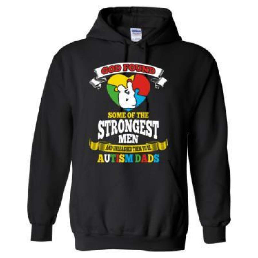 AGR God Found Some Of The Strongest Men And Unleashed Them To Be Autism Dads – Heavy Blend™ Hooded Sweatshirt