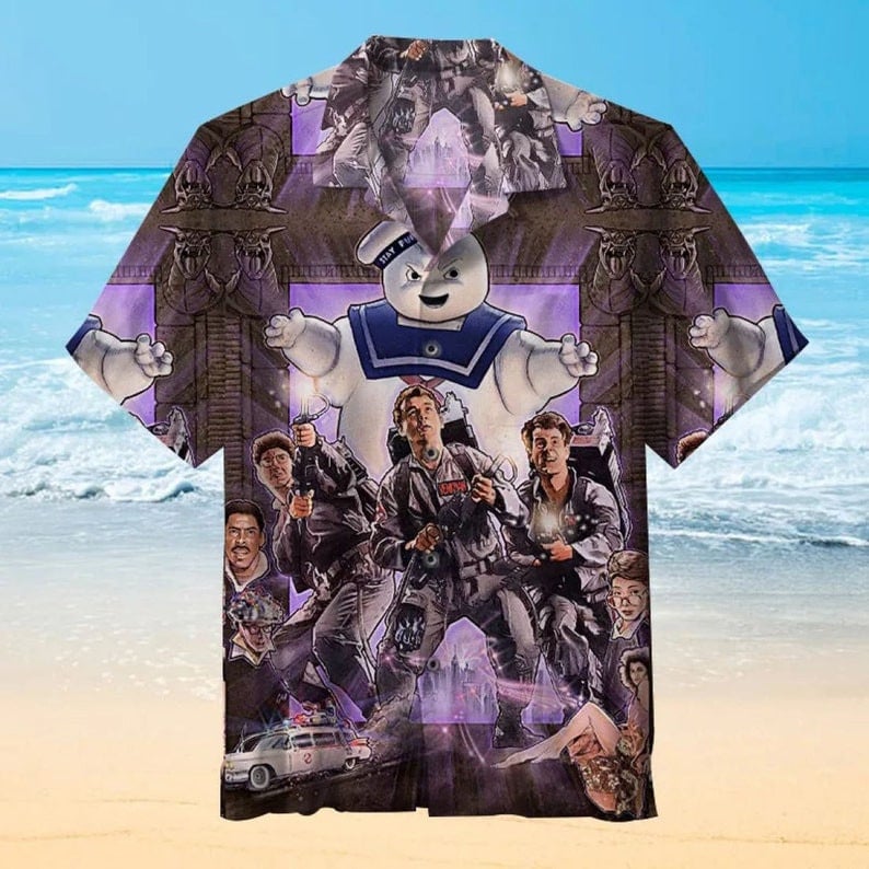 Ghostbuster All Over Print Hawaii Shirt Ha89795