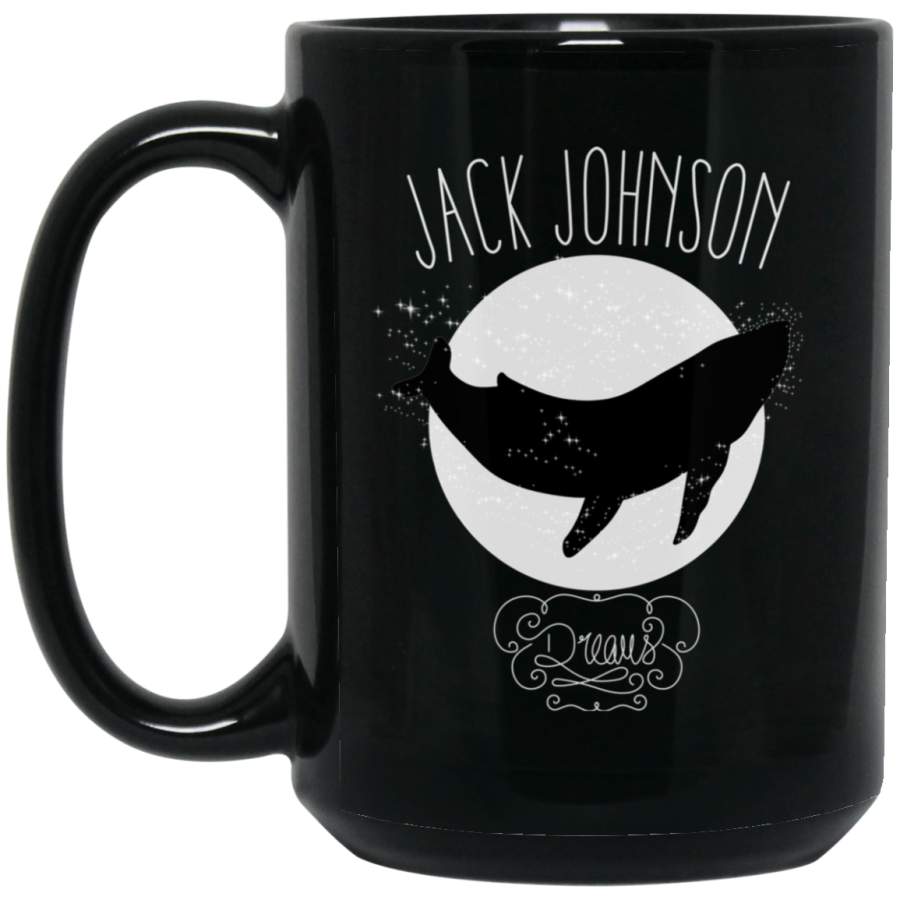 Jack Johnson In Between Dreams BM15OZ 15 oz. Black Mug