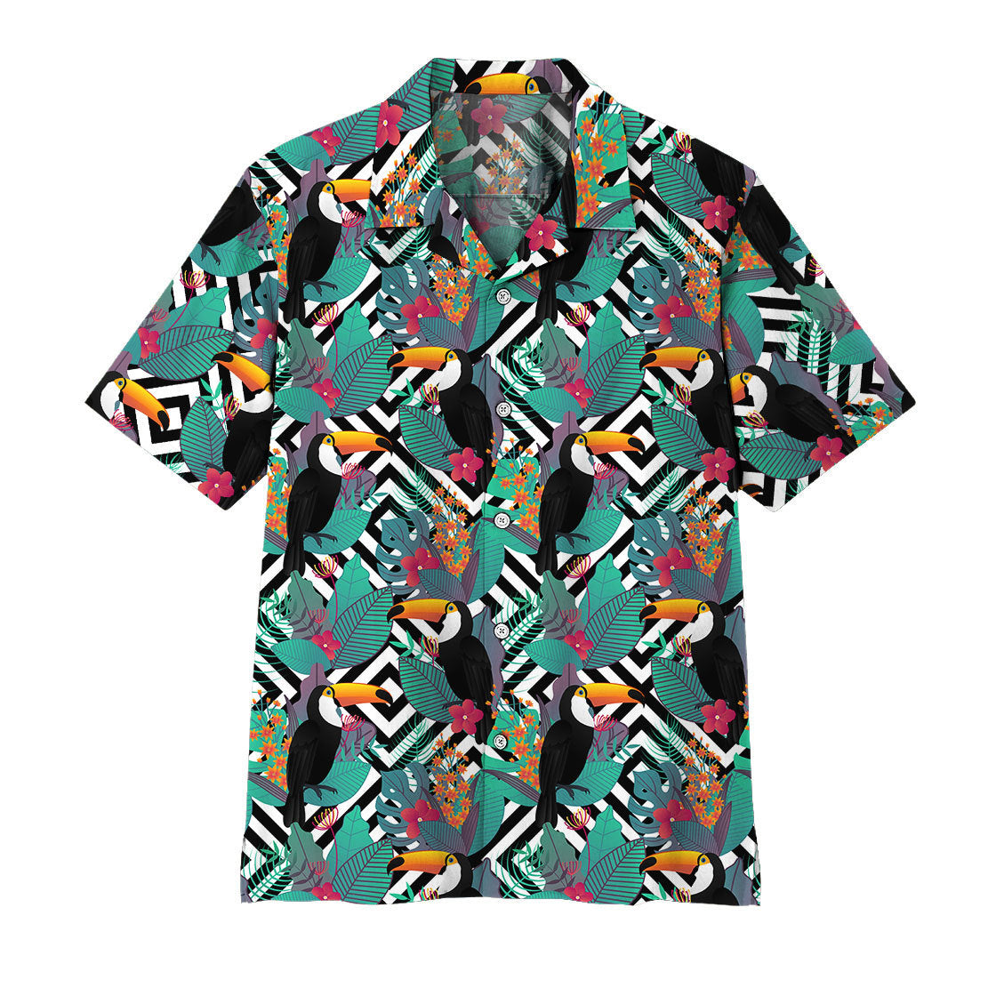 Gearhumans Toco Toucan Hawaiian Shirt Ha7275