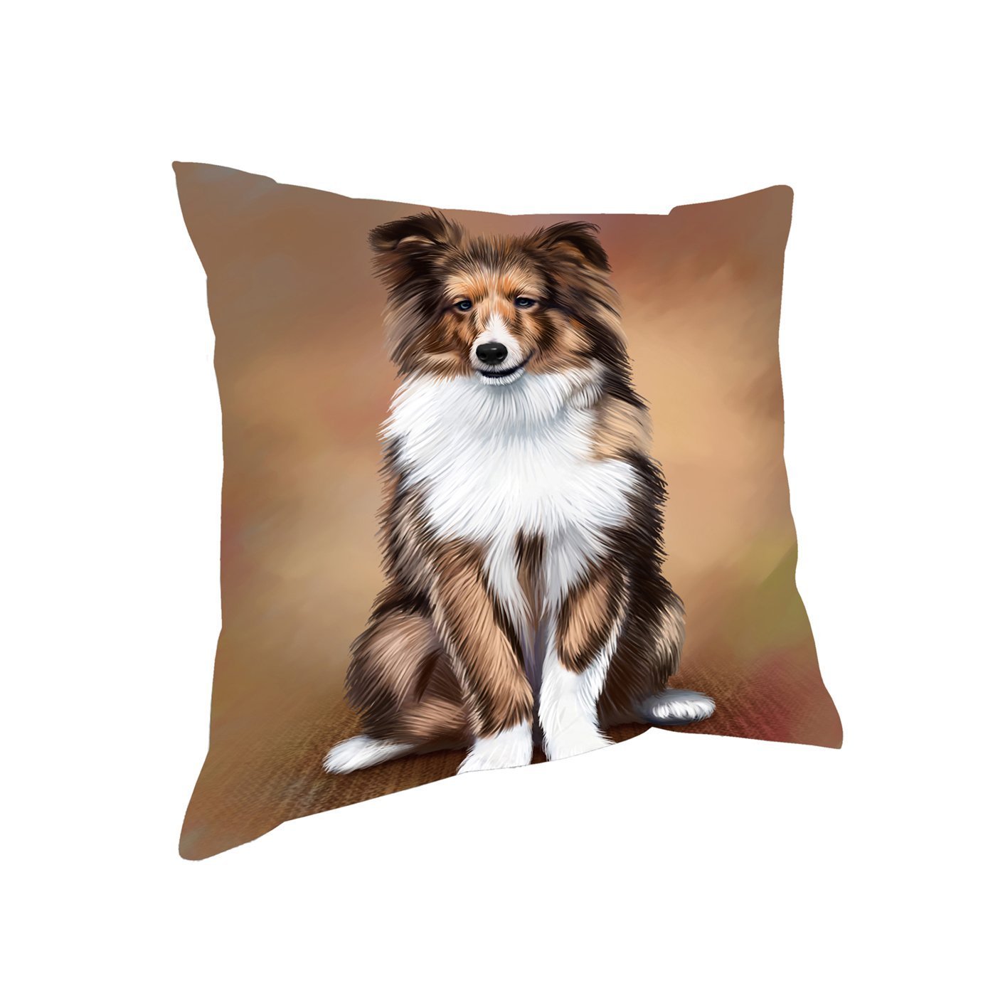 Shetland Sheepdogs Puppy Dog Throw Pillow