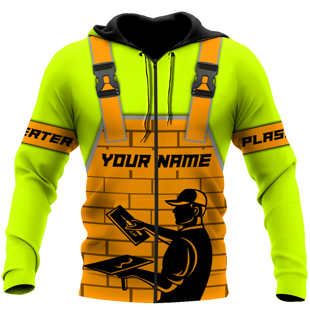 Personalized Name Xt Plasterer 3D All Over Printed Clothes Sn10032102