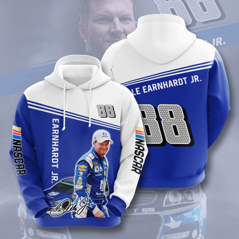 Dale Earnhardt Jr 88 Nascar Signature 3D Hoodie N98