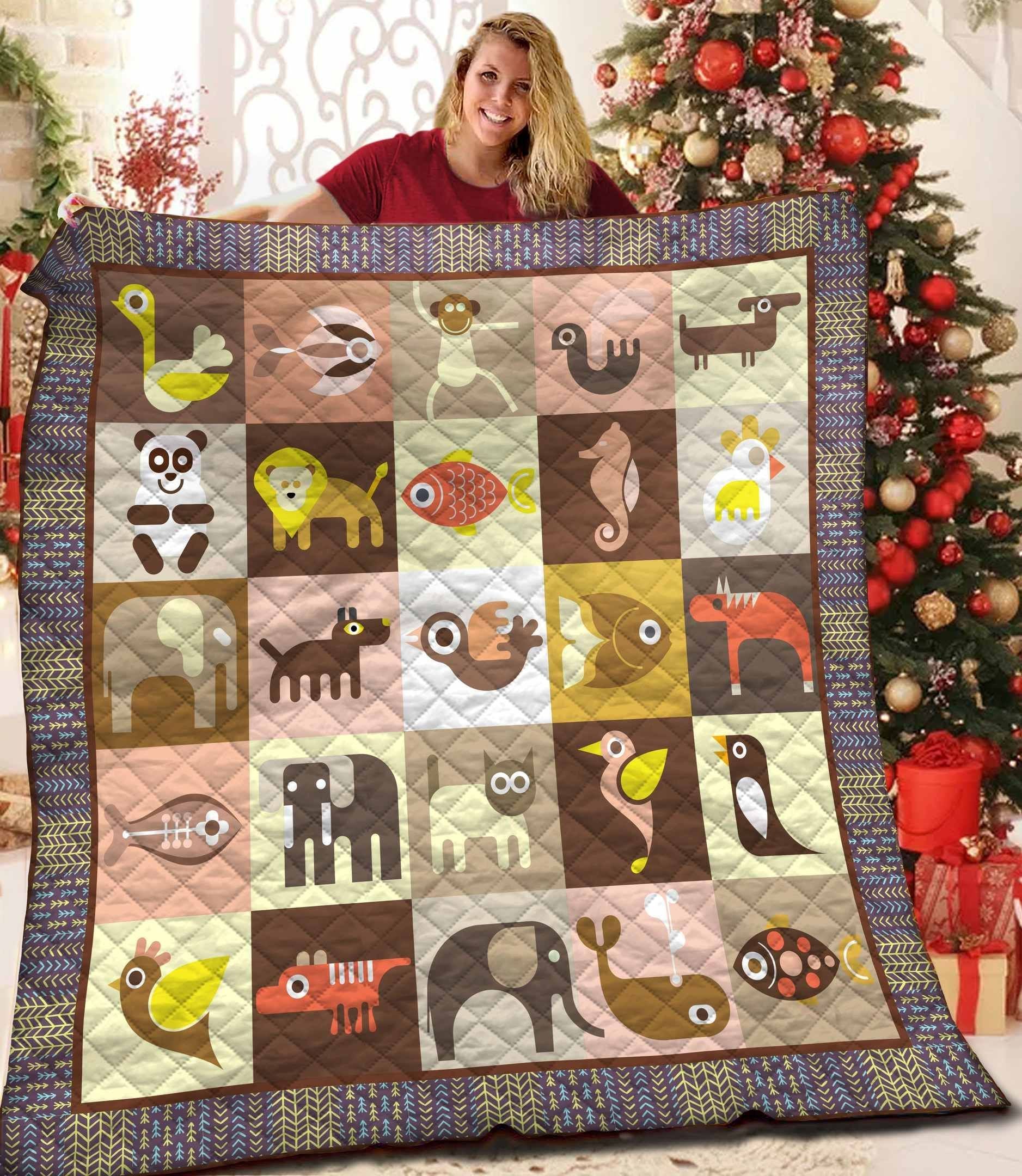 Animal Jfj Quilt Tn