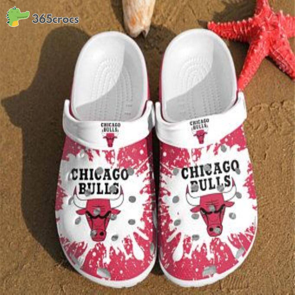 Chicago Bulls Band Comfortable For Mens And Womens Classic Water Crocss Clog Shoes