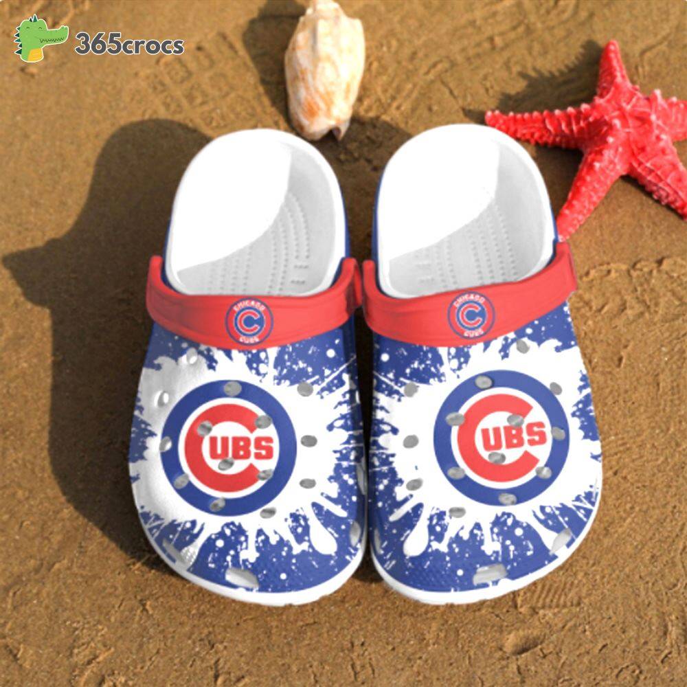 Chicago Cubs Chicago Cubs Mbl Crocss Clog Shoes