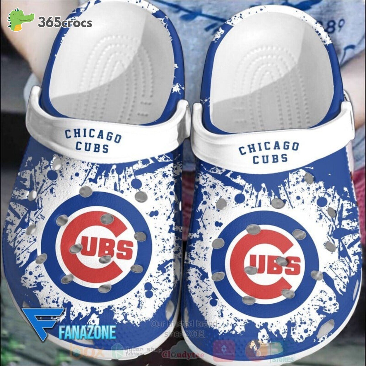 Chicago Cubs MLB Sport Crocss Clogs Shoes Comfortable