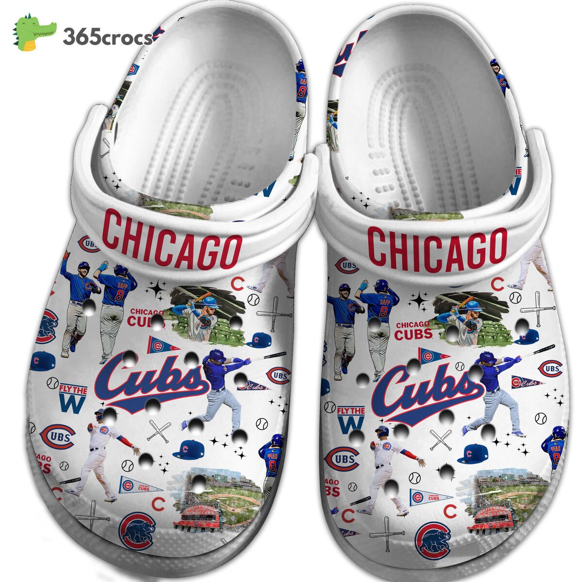 Chicago Cubs MLB Sports Fans Ultimate Comfort Crocss Clogs Footwear Design