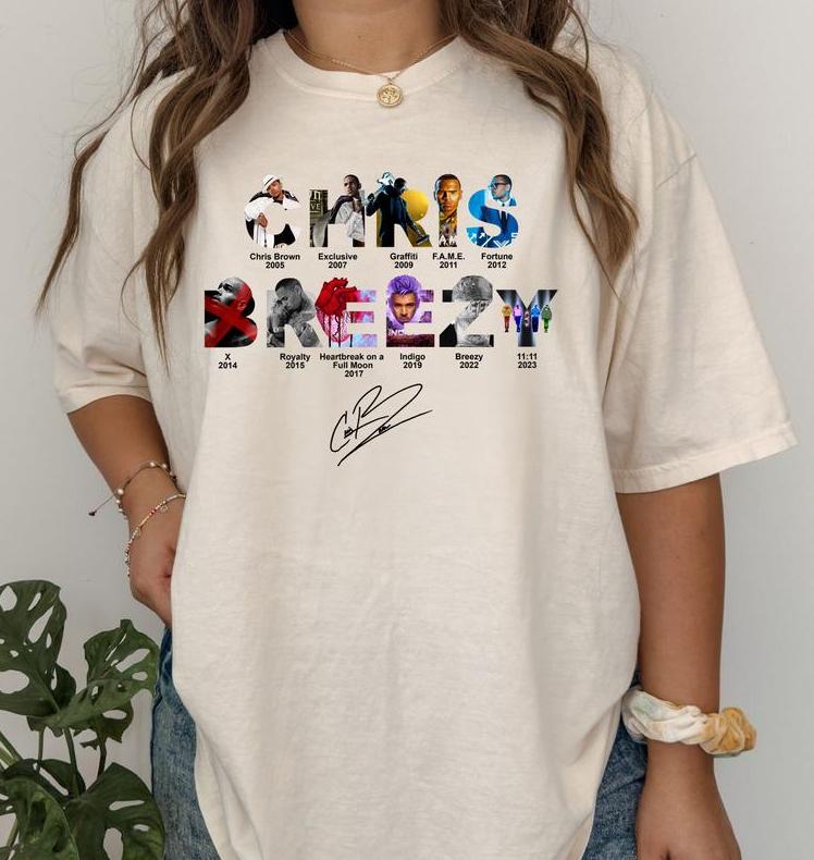 Chriis Brezy Full Albums  T-Shirt- Sweatshirt- Hoodie