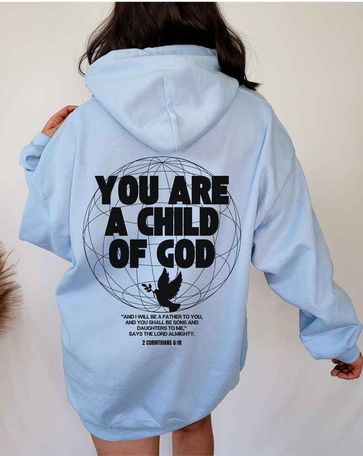 Christian Hoodie Christian Sweatshirt Christian Merch Christian Apparel Christian Crewneck Aesthetic Christian Trendy Christian Clothes – 001