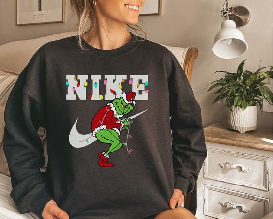 Christmas Sweatshirt Grinch Grinch Holiday Sweatshirt