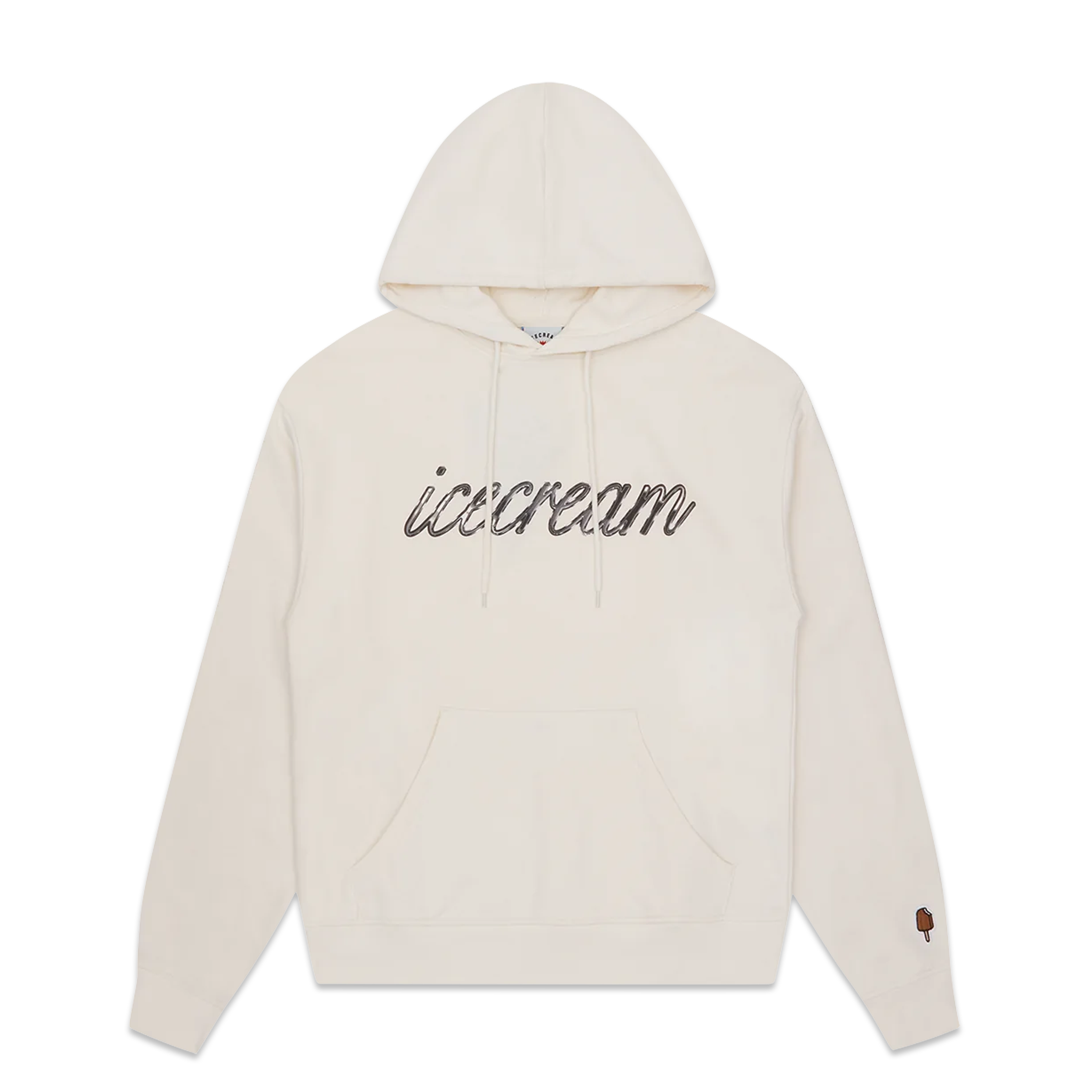 Chrome Script Popover Hoodie