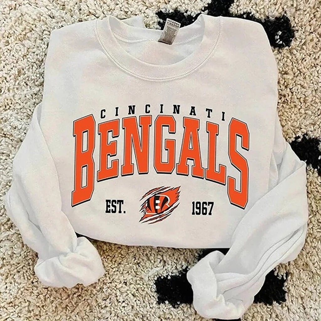 Cincinnati Bengals Sweatshirt Vintag … fashionstation