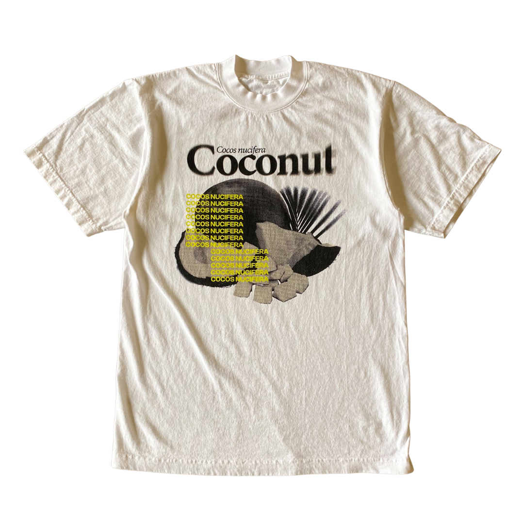 Coconut Distortion Tee