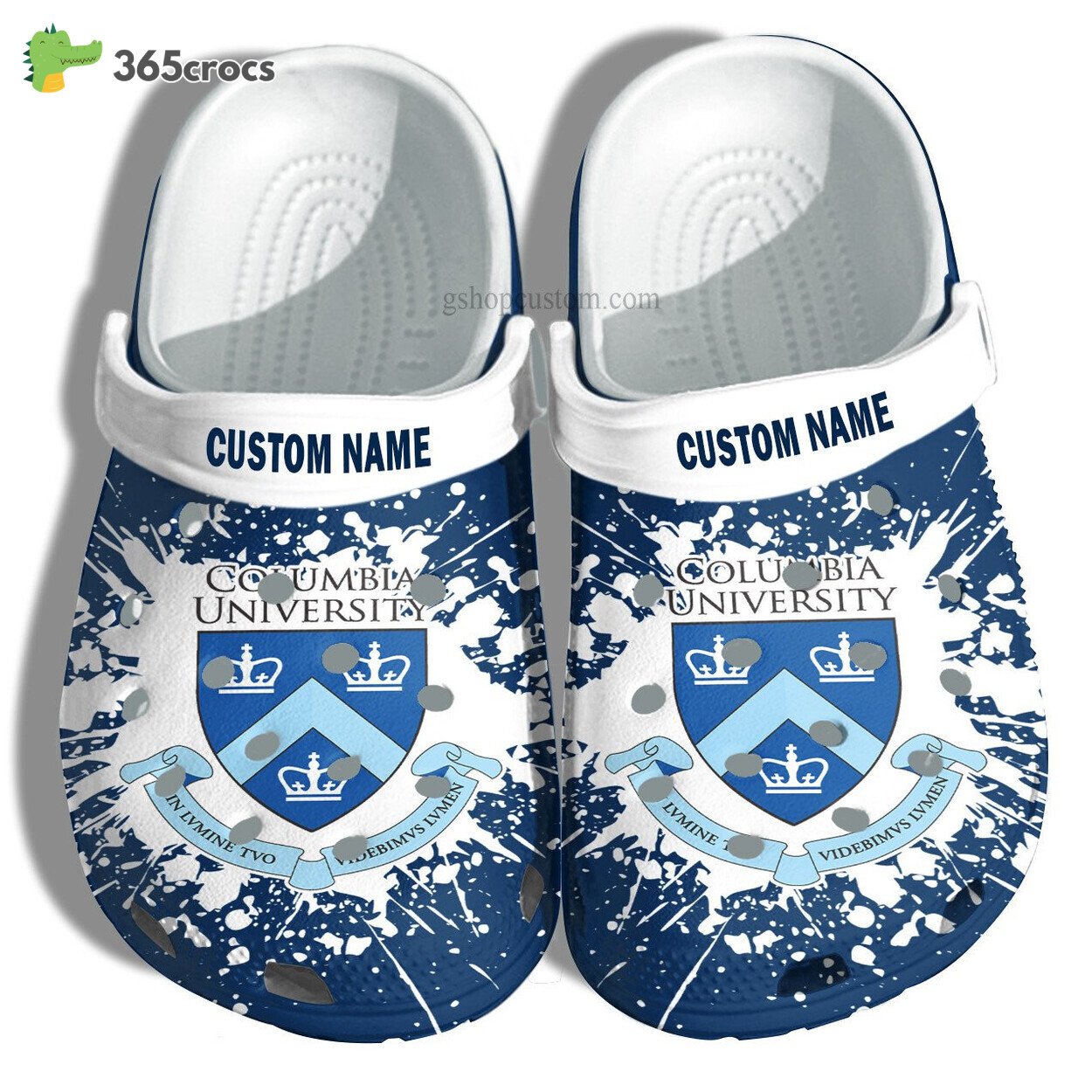 Columbia University Croc Shoes Customize University Graduation Gifts Shoes Admission Gift