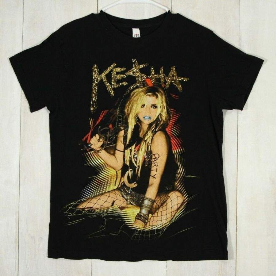 Concert T Shirts Kesha Get Sleazy Concert Tour Pop Hip Hop Music