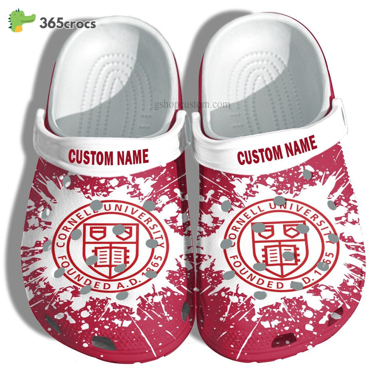 Cornell University Croc Shoes Customize University Graduation Gifts Shoes Admission Gift