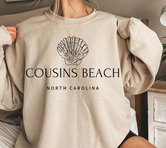 Cousins Beach North Carolina Shirt, Cousins Beach Crewneck, Summer Pretty Sweatshirt, Summer Vacation T-Shirt, Cousins Summer Shirt