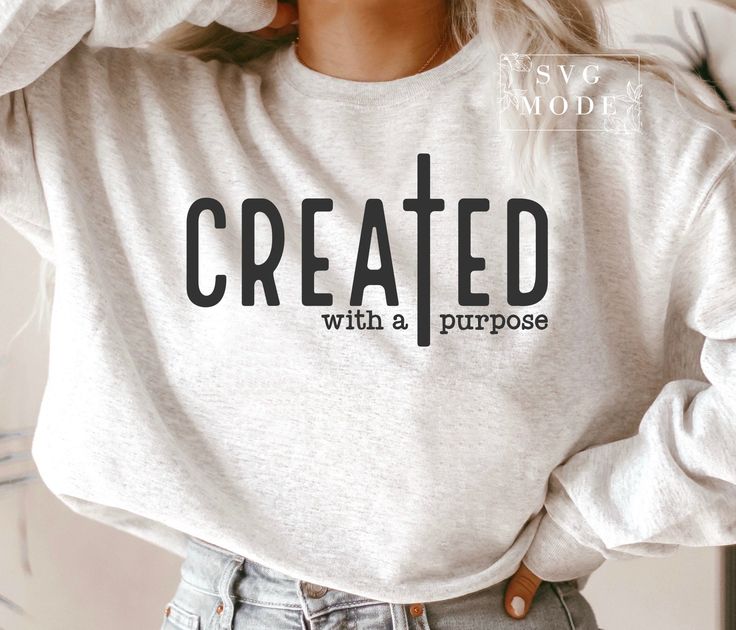 Created Shirt, Created Sweatshirt