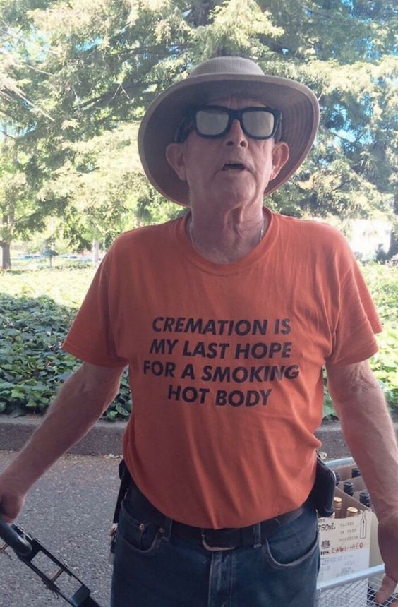 Cremation Is My Last Hope For A Smorking Hot Body Tshirt