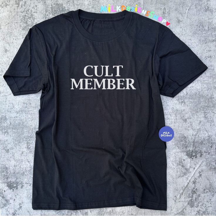 Cult Member Shirt, Y2K Aesthetic, Y2K Shirt, Y2K Top