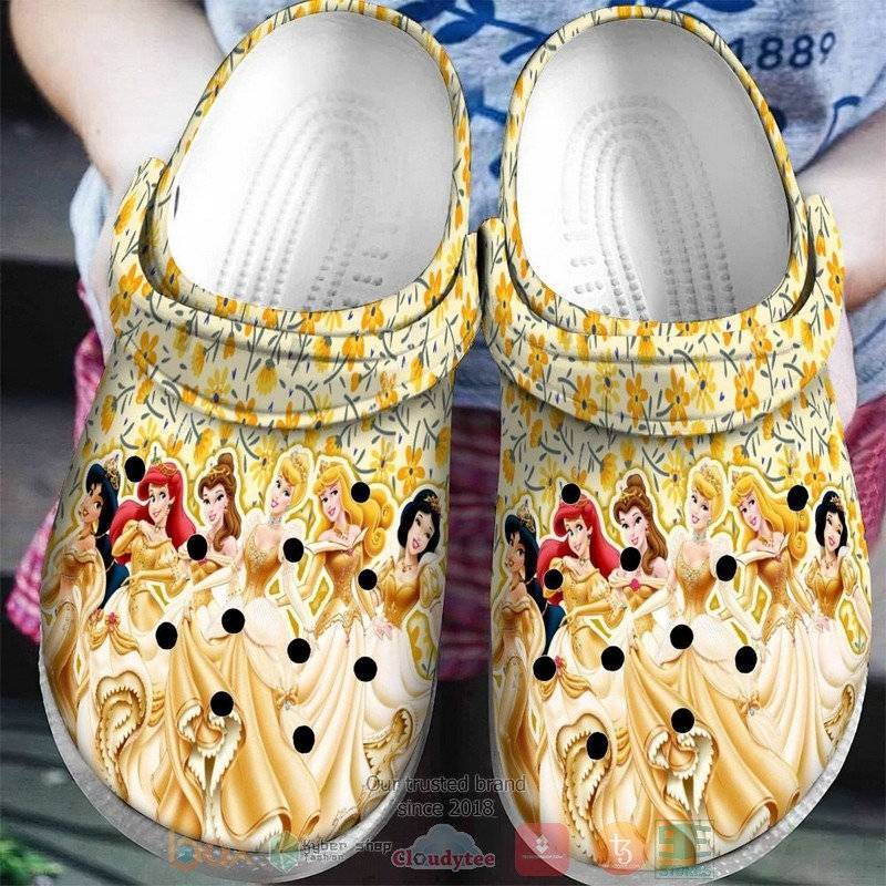 Cute Comfy Princess Disney Clogs Princesses Theme Lovely Shoes