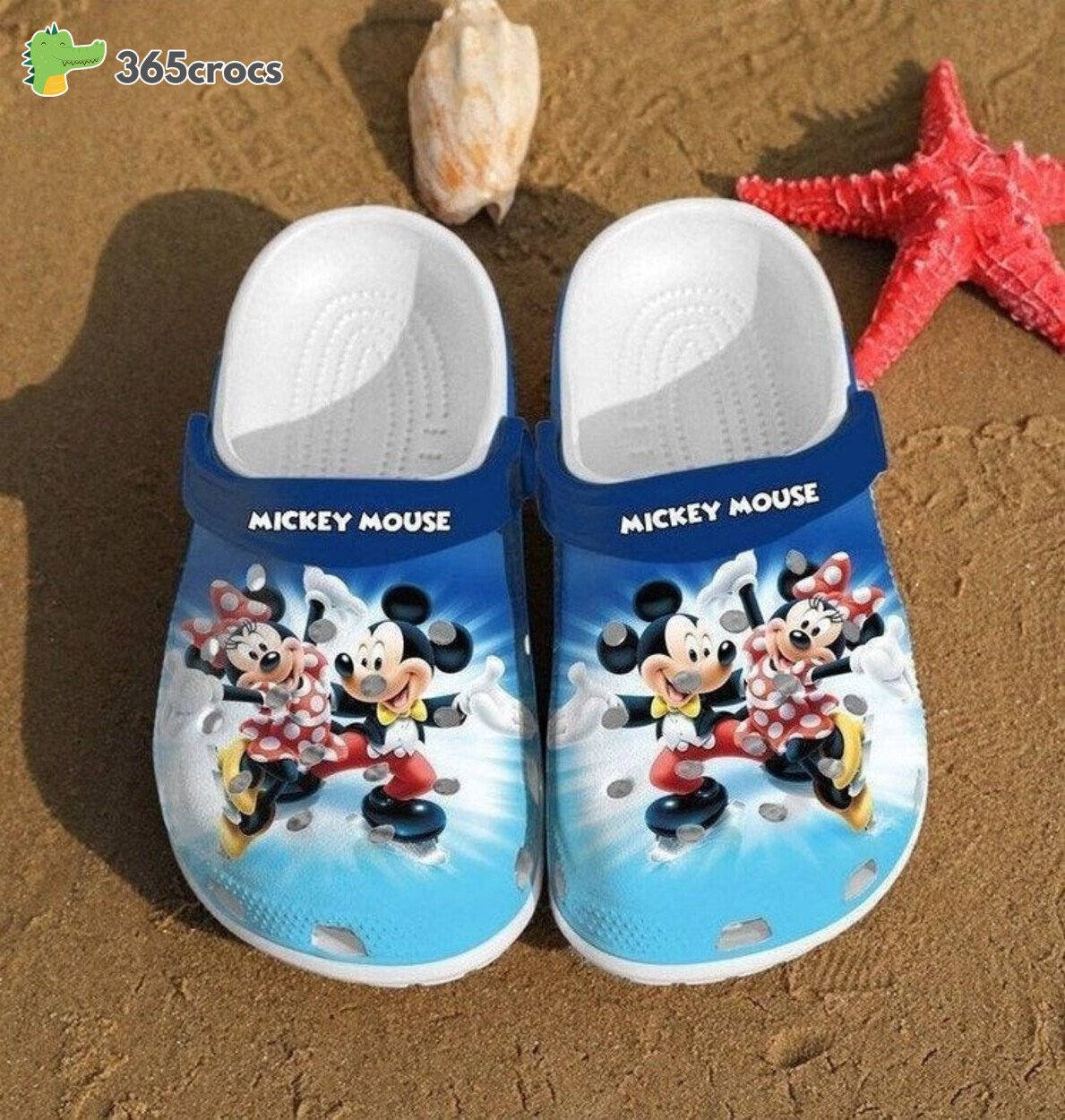 Cute Mickey Mouse Disney Fan Dream Celebratory Design Clog Shoes