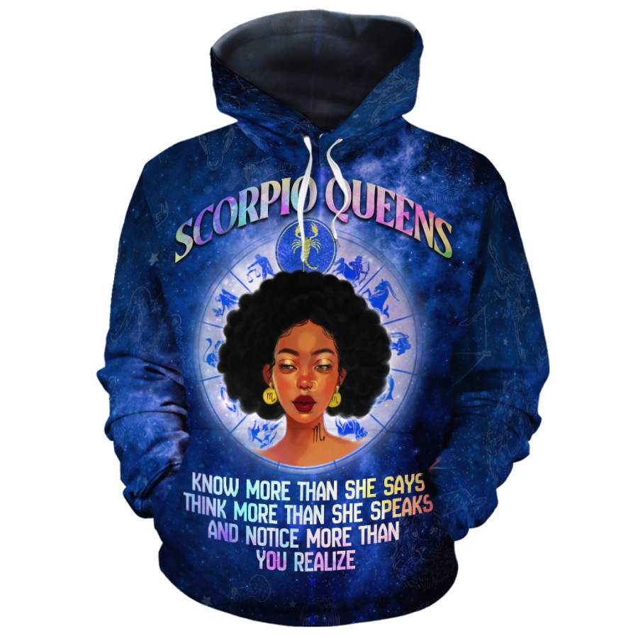 Scorpio Queens All-Over Hoodie