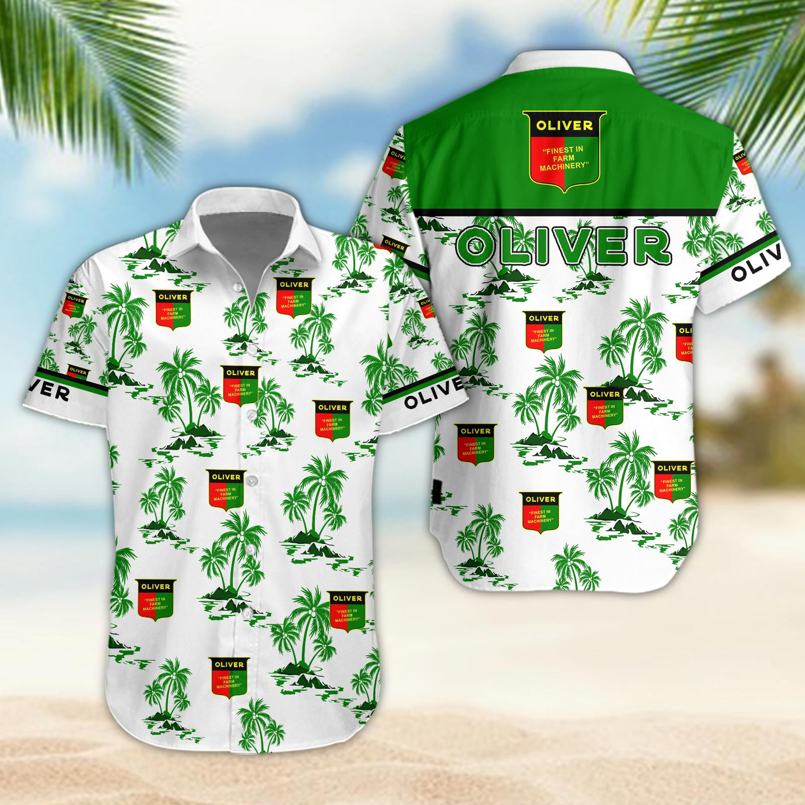 Oliver Tractor Hawaiian Shirt