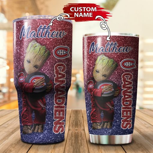 16-Montreal Canadiens  Personalized Custom Name-Tumbler Cup 20oz,30oz, Combo 20oz+30oz