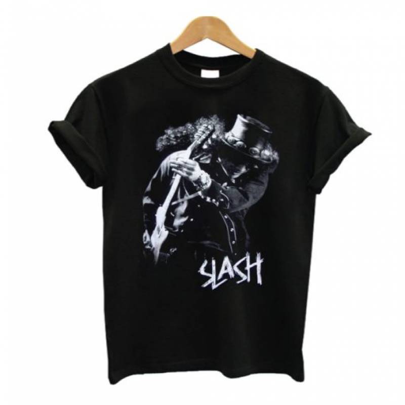 Slash Black T Shirt